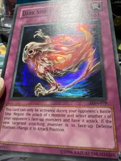 Dark Spirit of the Silent LON-079 Labyrinth of Nightmare Yu-Gi-Oh - Image 3