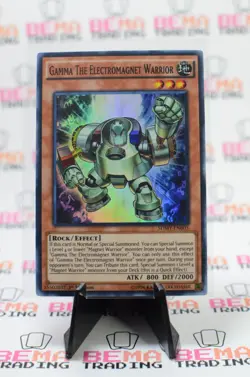 Gamma The Electromagnet Warrior SDMY-EN003 Structure Deck: Yugi Muto 1st Edition - Image 1