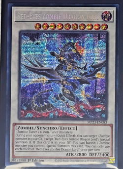 Red-Eyes Zombie Dragon Lord MP23-EN083 (1st Prismatic Secret Rare)*NM* Yu-Gi-Oh! - Image 1