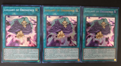 Lullaby of Obedience x3 1st Edition Ultra Secret Super Rare RA04-EN085 Yu-Gi-Oh! - Image 2