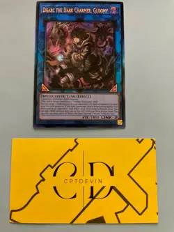 Yugioh! Dharc the Dark Charmer, Gloomy - RA03-EN048 - PUR - 1st Edition NM/M - Image 1