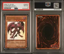 Yu-Gi-Oh! Summoned Skull (YAP1-EN003) Ultra Rare - Limited Ed - NM/MT (PSA 8) - Image 4