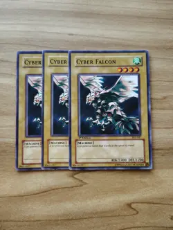 Yu-Gi-Oh! - Cyber Falcon 3X - Full Playset - Image 1