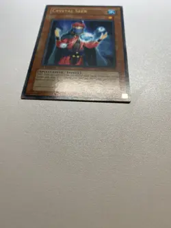 Yugioh Crystal Seer 1st Edition Ultra Rare TAEV-EN031 HP - Image 2