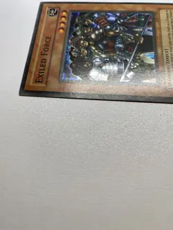 Yugioh Exiled Force 1st Edition Super Rare LOD-023 Heavy Played - Image 5