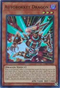 Autorokket Dragon - CIBR-EN010 - Super Rare - Unlimited Edition - Lightly Played - Image 1