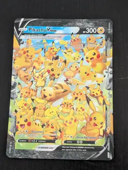 Pokemon TCG Pikachu V Union SWSH140 Promo Jumbo card - Image 1