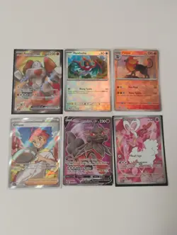 Pokemon Illustration Rare/Crispin Trainer Supporter/Full Art Holo Cards - Image 1