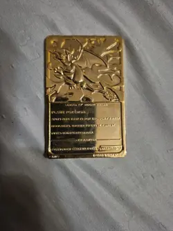 POKEMON #6 CHARIZARD Burger King Gold-Plated Pokeball Card 1999 - Image 4