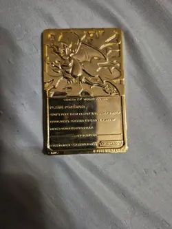 POKEMON #6 CHARIZARD Burger King Gold-Plated Pokeball Card 1999 - Image 5