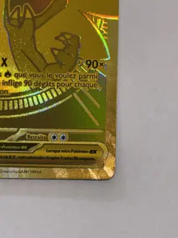 Mega-Dracaufeu X EX - Full Gold - 130/094 - 2025 - NM/M FR Pokemon Card - Image 3