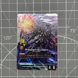 Freedom Gundam Alternate Art Foil - GD01-065 LR+ NM - Gundam TCG Card Game - Image 1
