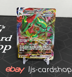 Rayquaza VMAX Evolving Skies 111/203 Ultra Rare LP Pokemon Card TK - Image 1