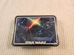 Star Wars Special Edition Playing Cards 2pk-Poker Gift Unopened Metal Tin New - Image 1