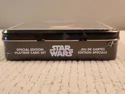 Star Wars Special Edition Playing Cards 2pk-Poker Gift Unopened Metal Tin New - Image 3