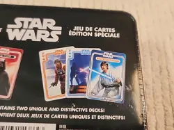 Star Wars Special Edition Playing Cards 2pk-Poker Gift Unopened Metal Tin New - Image 5