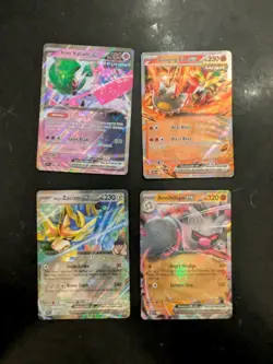4 x Pokemon Promo Card Bundle (Scarlet & Violet Promo Set, NM) - Image 1