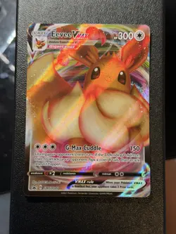 Eevee VMAX - SWSH087 - Pokemon Sword & Shield Promo Full Art Ultra Rare Card NM - Image 1