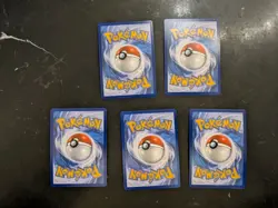 5 x Mega EX Pokemon Card Bundle (Mega Evolution Set, NM) - Image 2