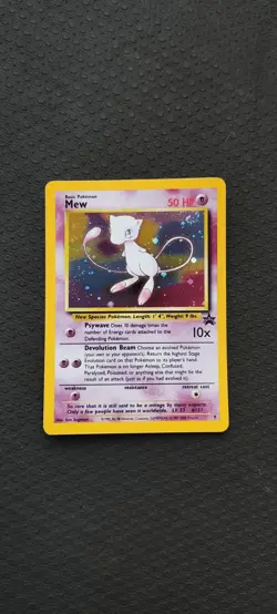 Mew - Pokemon TCG Black Star Promo No 9 Holo Card WOTC - Image 3