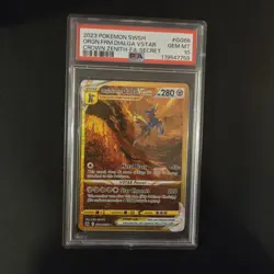Pokemon Card - Origin Forme Dialga Vstar GG68/GG70 Crown Zenith - PSA 10 - Image 1