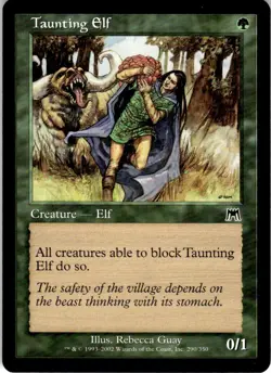 MTG Taunting Elf #290 NearMint-MNT Magic The Gathering - Image 1