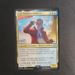 Cid, Timeless Artificer (0419) - NM - Universes Beyond: Final Fantasy - MTG - Image 1