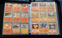 Pokemon Yellow Pikachu Card Binder With 570+ Cards, G-VG Condition, Mostly 2010s - Image 5
