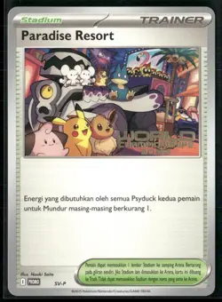 Paradise Resort SV-P - Pokemon TCG World Championship 2025 Indonesian - Image 1