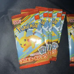 US Seller 1 Sealed Pack McDonald’s PROMO 2025 Pokemon Japanese Limited - IN HAND - Image 1