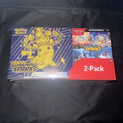 IN HAND: Pokemon Surging Sparks Elite Trainer Box + Booster Bundle COSTCO 2-PACK - Image 1