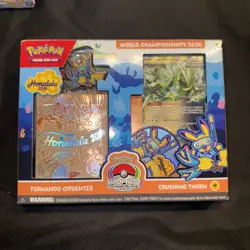 Pokemon 2024 World Championship Deck Fernando Cifuentes -- Crushing Thorn - Image 1