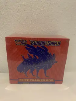 POKEMON TCG SWORD & SHIELD ELITE TRAINER BOX BASE SET FACTORY SEALED - Image 1