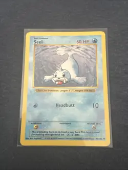 Pokemon TCG WoTC Seel 041/102 Base Set (Shadowless) Vintage Lightly Played LP - Image 1