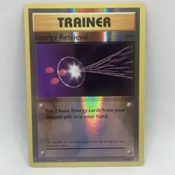 Pokemon Energy Retrieval 77/108 Reverse Holo XY Evolutions LP - Image 1