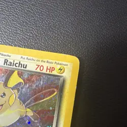 2000 Pokemon Team Rocket Dark Raichu Holo #83/82 - Image 5
