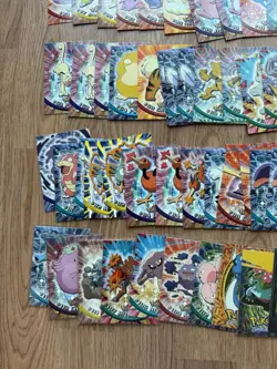 Vintage (1999) Topps Pokemon TV Animation Series LOT of 87 - NM - Image 4