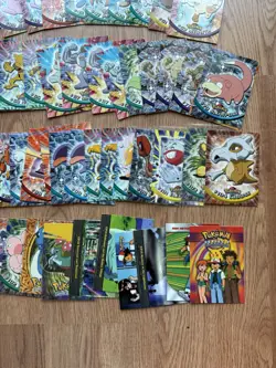 Vintage (1999) Topps Pokemon TV Animation Series LOT of 87 - NM - Image 5