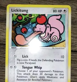 Pokemon EX FireRed & LeafGreen Lickitung 37/112 Reverse Holo NM-MINT - Image 3