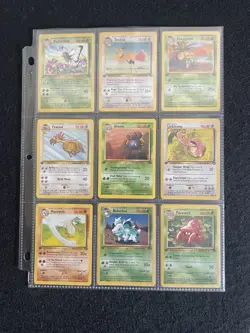 1st Edition Jungle Set - COMPLETE Common & Uncommon Set - #33-64 - NM - Pokemon - Image 1