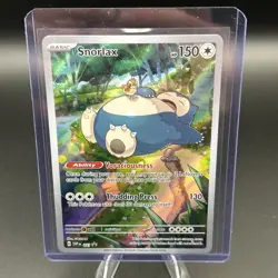 Pokemon TCG Snorlax SVP 051 Scarlet Violet 151 Black Star Promo NM - Image 1
