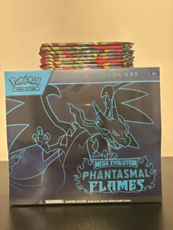 Pokemon TCG Phantasmal Flames Elite Trainer Box and 8 Booster Packs - Image 3