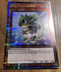 Babycerasaurus | RA04-EN131 | Quarter Century Secret Rare | 1st Ed | YuGiOh Mint - Image 2