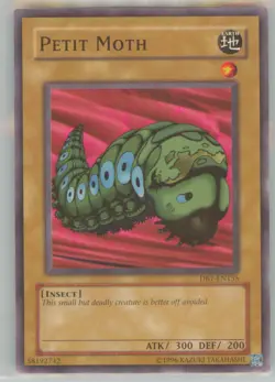 Yu-Gi-Oh Dark Beginning 1 Petit Moth #DB1-EN155 Near Mint or Better - Image 1