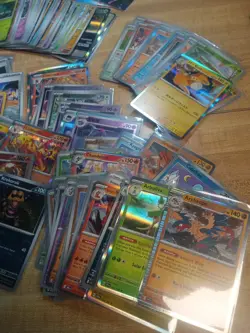 English & Japanese Pokemon Card 350+ Holos Lot Mostly 2025 Large Collection NM - Image 5