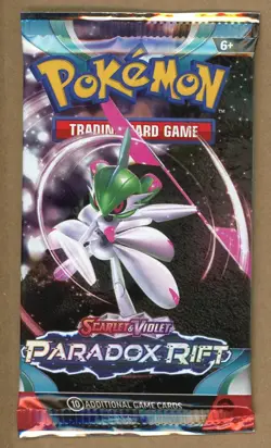 Pokemon TCG Paradox Rift Booster Pack - 10 Cards Factory Sealed GRODUONU - Image 1