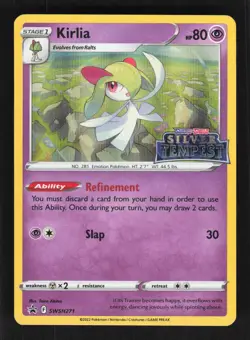 Kirlia - (Prerelease) Promo SWSH: Sword & Shield Promo Cards SWSH271 NM - Image 1