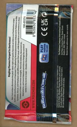 Pokemon TCG Obsidian Flames Booster Pack - 10 Cards Factory Sealed CHARIZARDU - Image 2