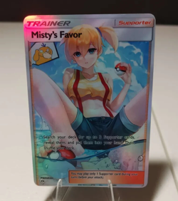 Misty HOLOGRAPHIC Anime Waifu Card Doujin ACG Goddess - Image 1