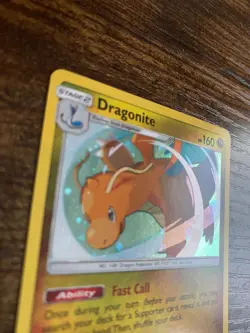 Dragonite 119/181 Sun & Moon Team Up Holo Rare Pokemon Card Pokemon TCG - Image 3